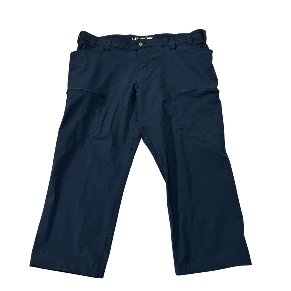 Duluth Trading Flexpedition Pants Men's 40X27 Navy Blue Outdoor Hiking